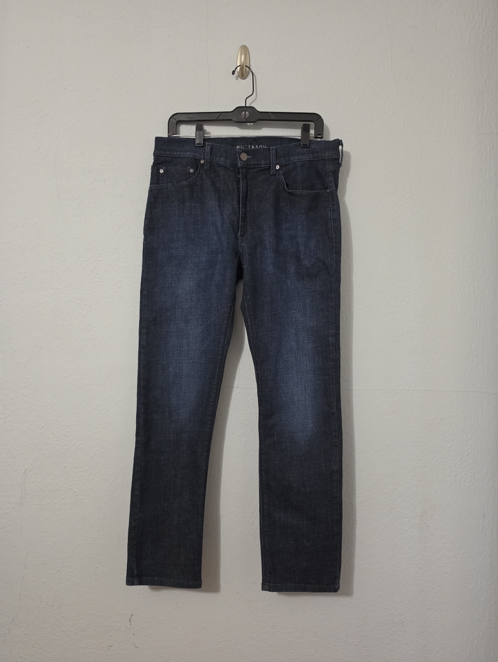 Mott & Bow Premium Dark Wash Denim Jean Slim 34 x 30